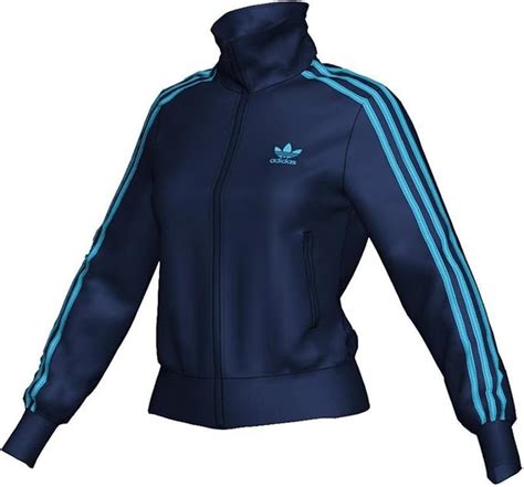 adidas jacke damen mit blauen streifen|blaue Jacken für Damen .